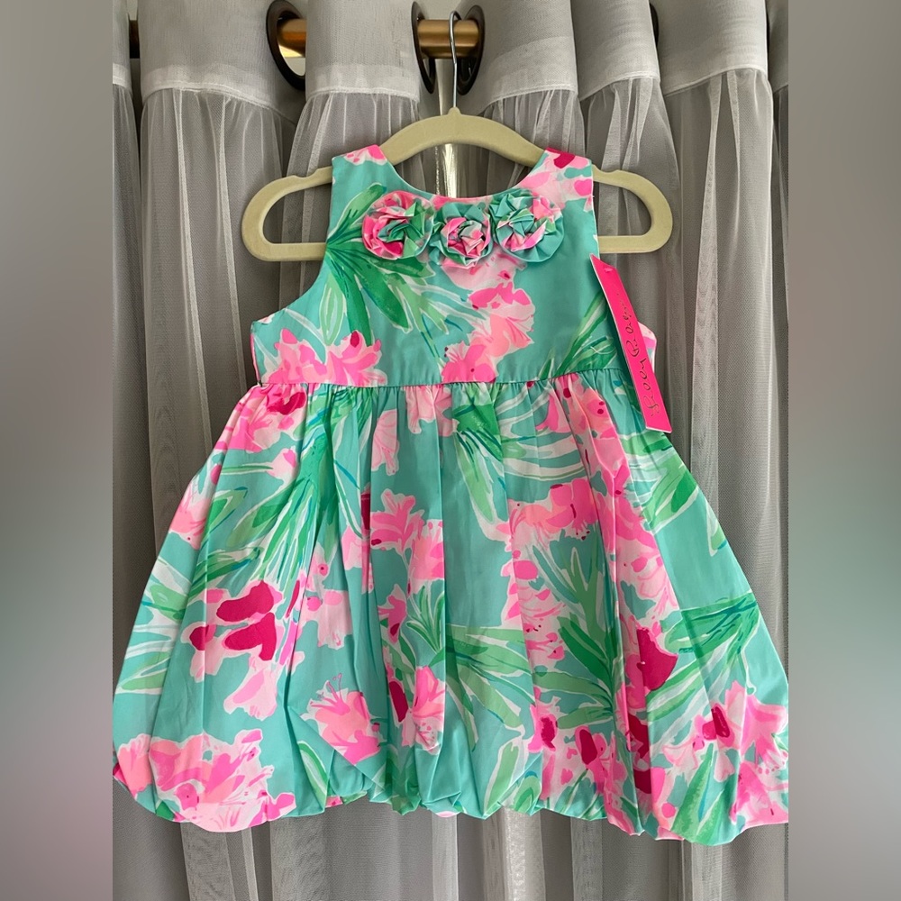 NWT Aqua Baby Britta Bubble Dress